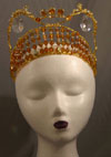 Wire and Bead Tiara