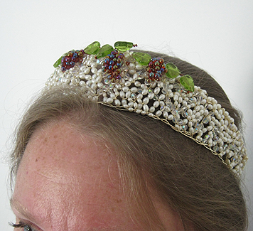 Grape Cluster Tiara