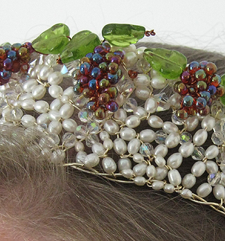 Grape Cluster Tiara